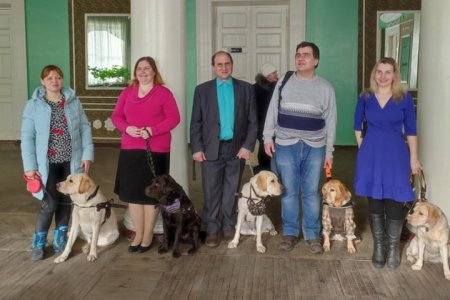 В Ивановской области появится клуб владельцев собак-поводырей
