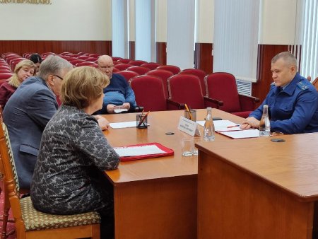 Прокурор Ивановской области Андрей Жугин встретился с представителями общественных объединений инвалидов